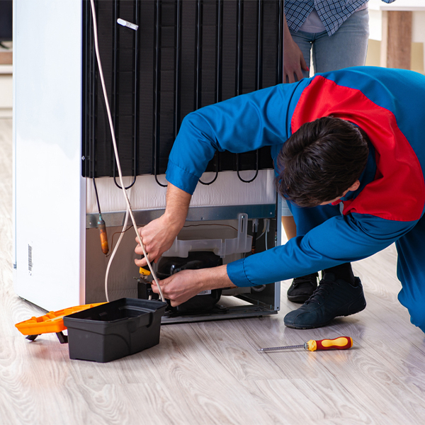 how much do you charge for refrigerator repair services in Onley